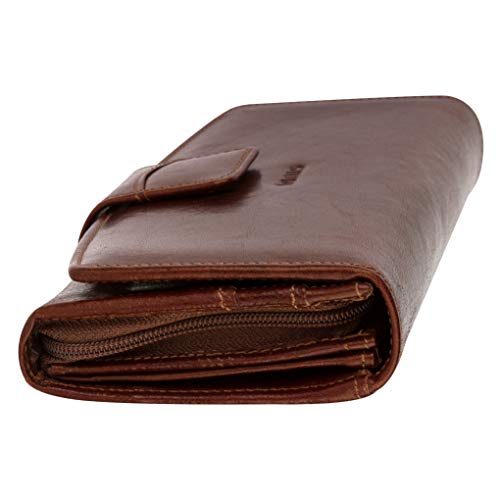 Giudi Deluxe Genuine Leather Women's Wallet – Made in Italy – Extra Capacity Ladies Purse – Beautiful and Comfortable Card Holder Organizer – Good Gift for Women - Image 4