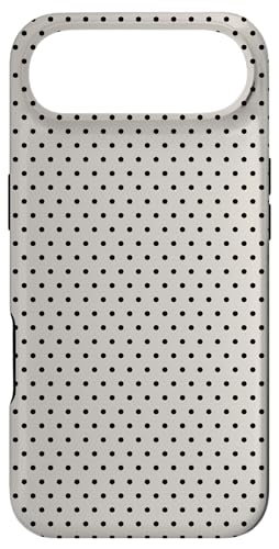 Polka Dot Pattern Cream And Black Women Girls Polka Dots X}zP[X iPhone Air p