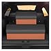 HCZKIUJ Compatible for Lixiang L7 L8 L9 ONE Accessories Car Trunk Storage Box Rear Tailbox Organizer Leather Foldable Storage Box (L Coffee)