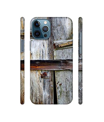 Image of Amazon Brand - Solimo Designer Old Door 3D Printed Hard Back Case Mobile Cover for Apple iPhone 12 Pro Max