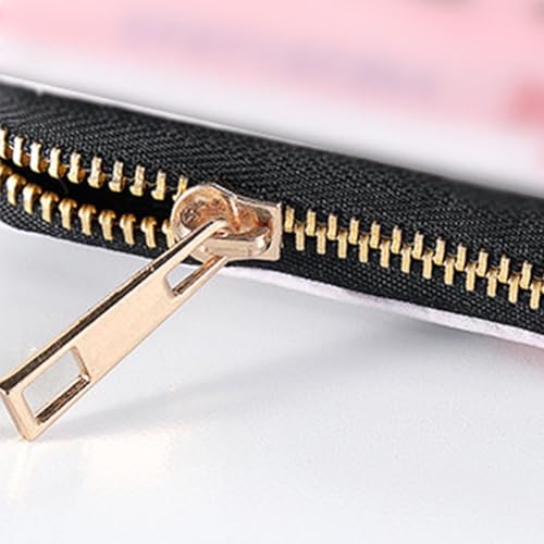 Cute Cash Coin Pocket Funny Money Printed Leather Wallet Credit Card Holder with Zipper Coin Purse for Women Men4