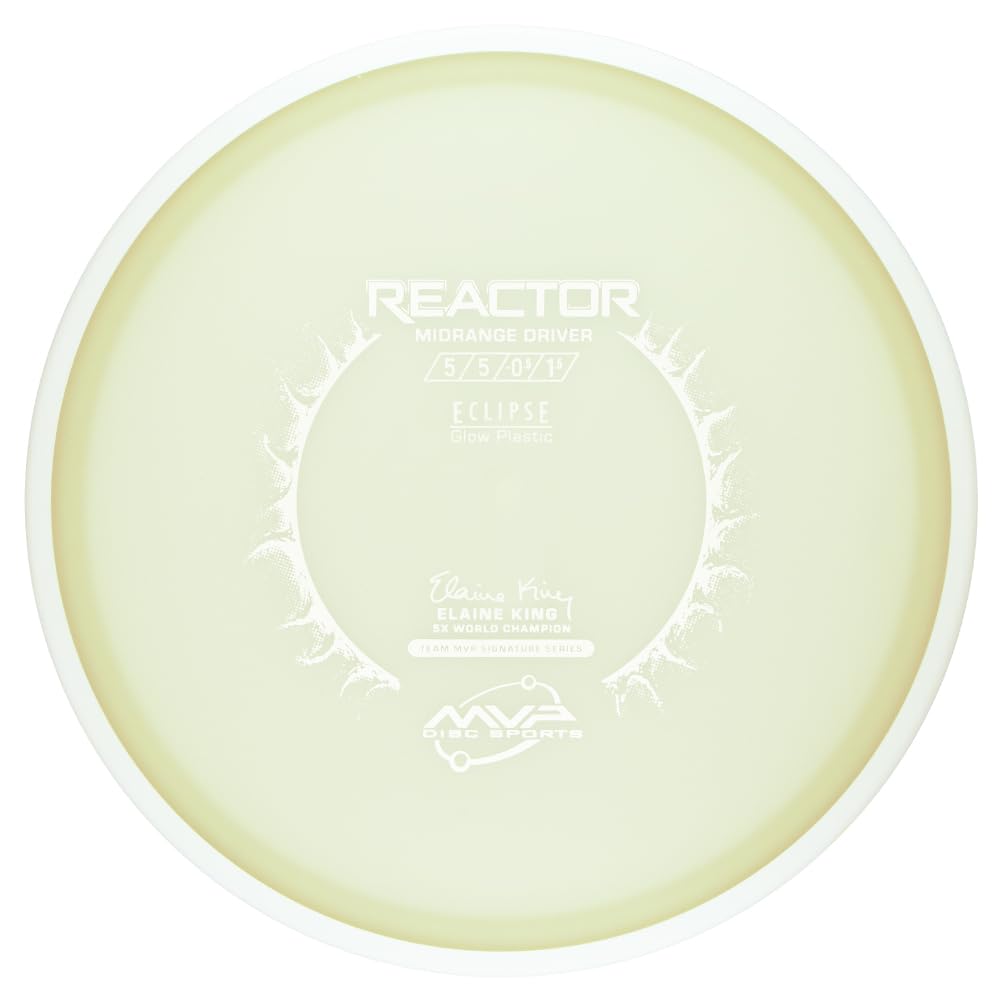 MVP Disc Sports Eclipse Glow 2.0 Reactor Disc Golf Midrange 175-180g