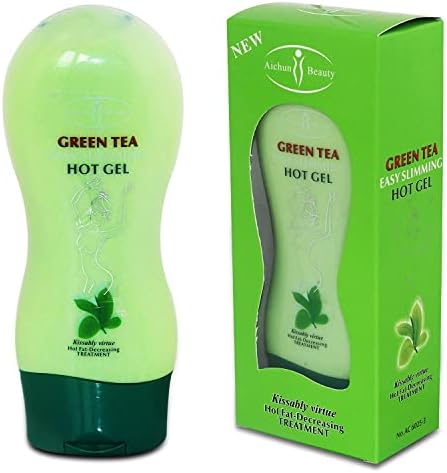 AICHUN BEAUTY Green Tea Paprika Slimming Gel Full-Body Fat Burning Fast Weight Lose Product Slim Abdomen Anti Cellulite Weight Loss Cream 250g (GREEN TEA)