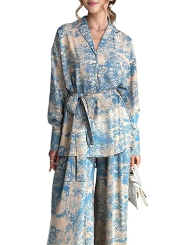 Robe de nuit en satin bleu XXL pour stopper l'inconfort des nuits chaudes