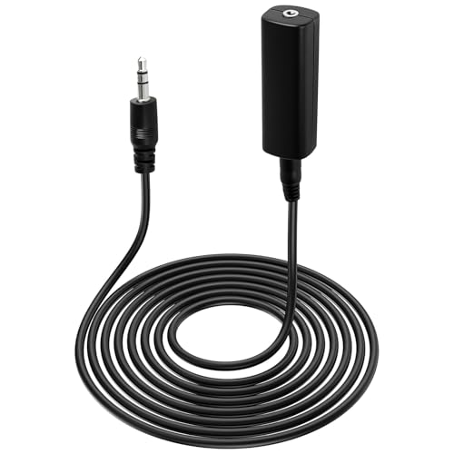 Amztour Aislador Ruido de Bucle Tierra 3.5mm Filtro de Ruido Audio con Cable para Coche y Estéreo Doméstico Elimina Zumbidos Eléctricos Ground Loop Noise Isolator y Transformador de Aislamiento Audio