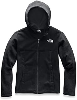 The North Face Boys' Glacier Full Zip Jacket, TNF Black, X-Large
