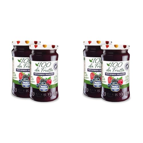 Menz&Gasser, Composta di Frutti di Bosco 100Dafrutta, 100% Frutta IQF