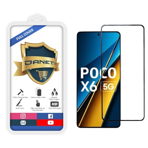 Pel�cula De Vidro Temperado Para Xiaomi Poco X6 5g Filme 3d Full ...