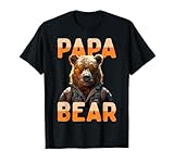 Papa Bear et grizzly avec lunettes de soleil. Découvre le doux monde des ours sauvages de papa avec cette tenue d'ours pour chaque papa ours et papa ours brun. Cadeau amusant pour la fête des pères de l'ours pour un papa amoureux des ours et des pères ours