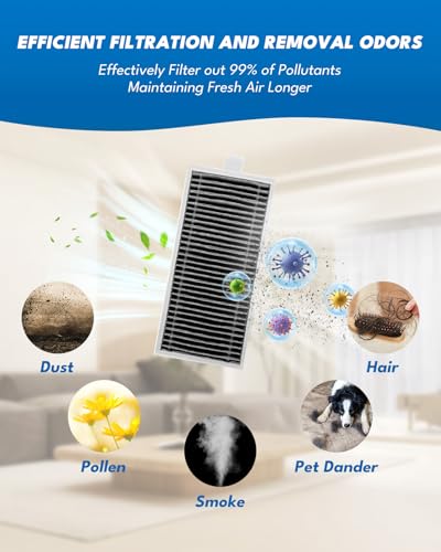 Image of Yivy X8 PRO Omni Accessories for ECOVACS DEEBOT X8 PRO Omni /YEEDI S14 Plus,16 Pack Replacement Parts with 1 Main Brush, 2 Roller Mops, 4 Dust Bags, 4 Side Brushes, 4 HEPA Filters, 1 Brush
