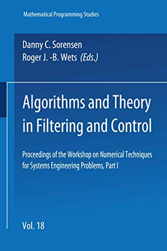 Algorithms and Theory in Filtering and Control view 2