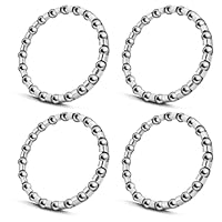Kugellager Kugeln Fahrradteile für Tretlager Fahrrad - Käfig kugellager OD 40mm, Fahrrad Zubehör Set für Tretlager Fahrrad, Kompatibel mit Fahrradkurbel, Streckenfahrräder, Lowrider-Fahrrad (4 PCS)