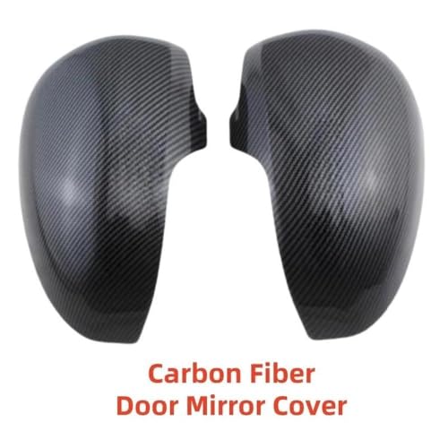 Couverture de miroir Perodua MYVI 2012-2017 pour masquer rayures coque carbone - 3