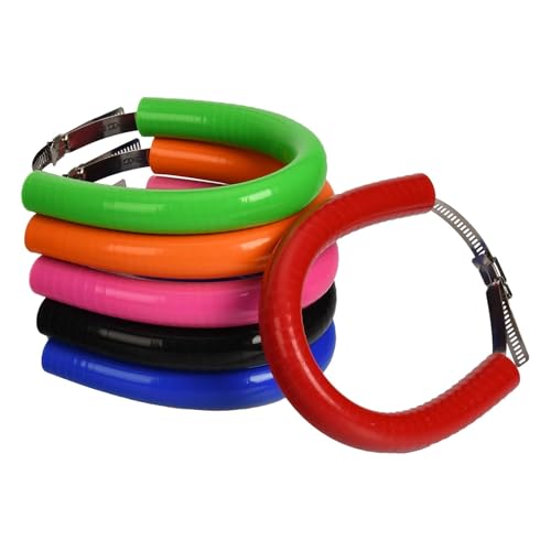 Protector de silicona para motocicleta que evita daños en tubo Yamaha 4