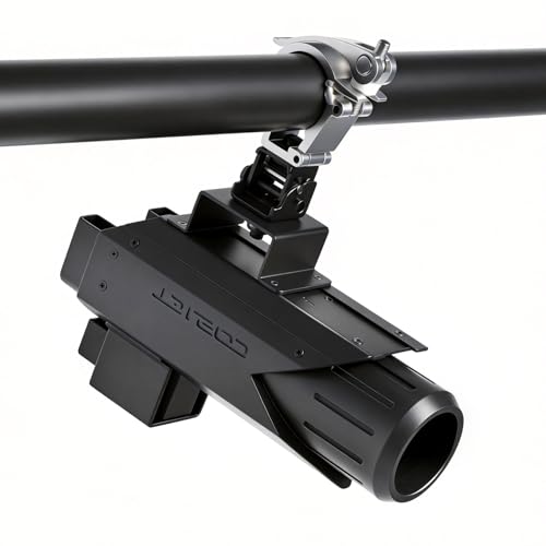 MOKA SFX Hanging CO2 Cannon with Foldable Truss Clamp 1400PSI Power Control Co2 Jet Machine with 10ft Hose No Ice Slag Jets 26ft for Nightclub Stage Events Celebration