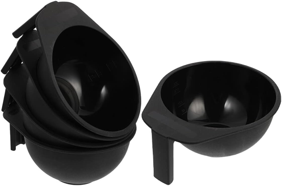 SMASOLO 10pcs Hair Dye Mixing Bowls Washable and Reusable Hair for Salon and Home Use and Easy to Clean