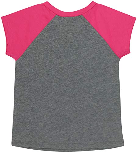 Image of ToBeInStyle Kids Boys Girls Cotton Jersey Contrast Raglan V-Neck Tee T-Shirts