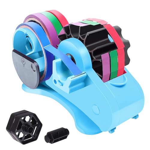 Dispensador Cinta Adhesiva, Dispensador Celo Automático, Dispensador de Cinta Adhesiva, Porta Celo, Portacelo, Dispensador de Celo, Para Anchos de Cinta Adhesiva de Hasta 1-4 cm