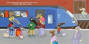 Paperback Mon cahier d'autocollants P'tit Loup [French] Book