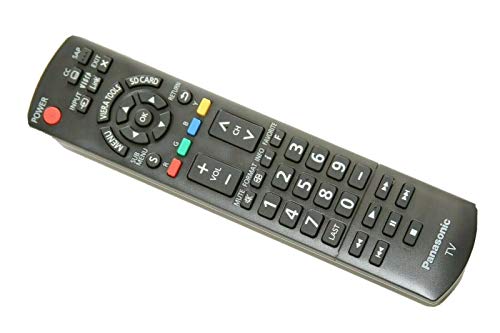 Panasonic N2QAYB000485 Remote Control Compatible with select Panasonic Models, Black
