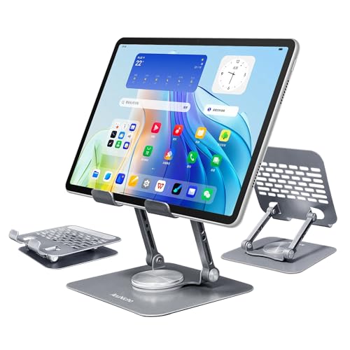 Amazon.co.jp: iPad スタンド タブレットデスクホルダー 卓上 360°回転