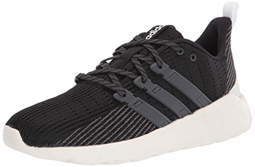 adidas mens Questar Flow Sneaker Running Shoe, Black/Grey/Orbit Grey, 10 US