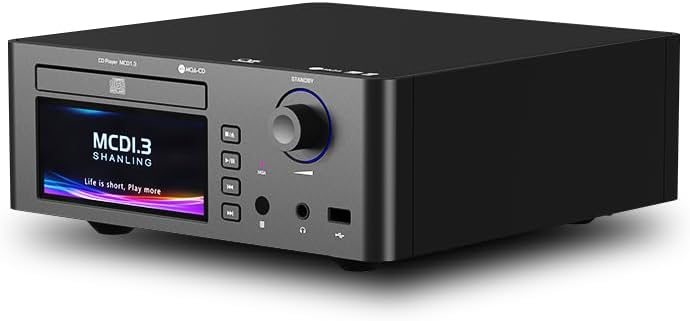 Shanling MCD1.3 Multifunctional CD Player with WiFi Bluetooth (Black)