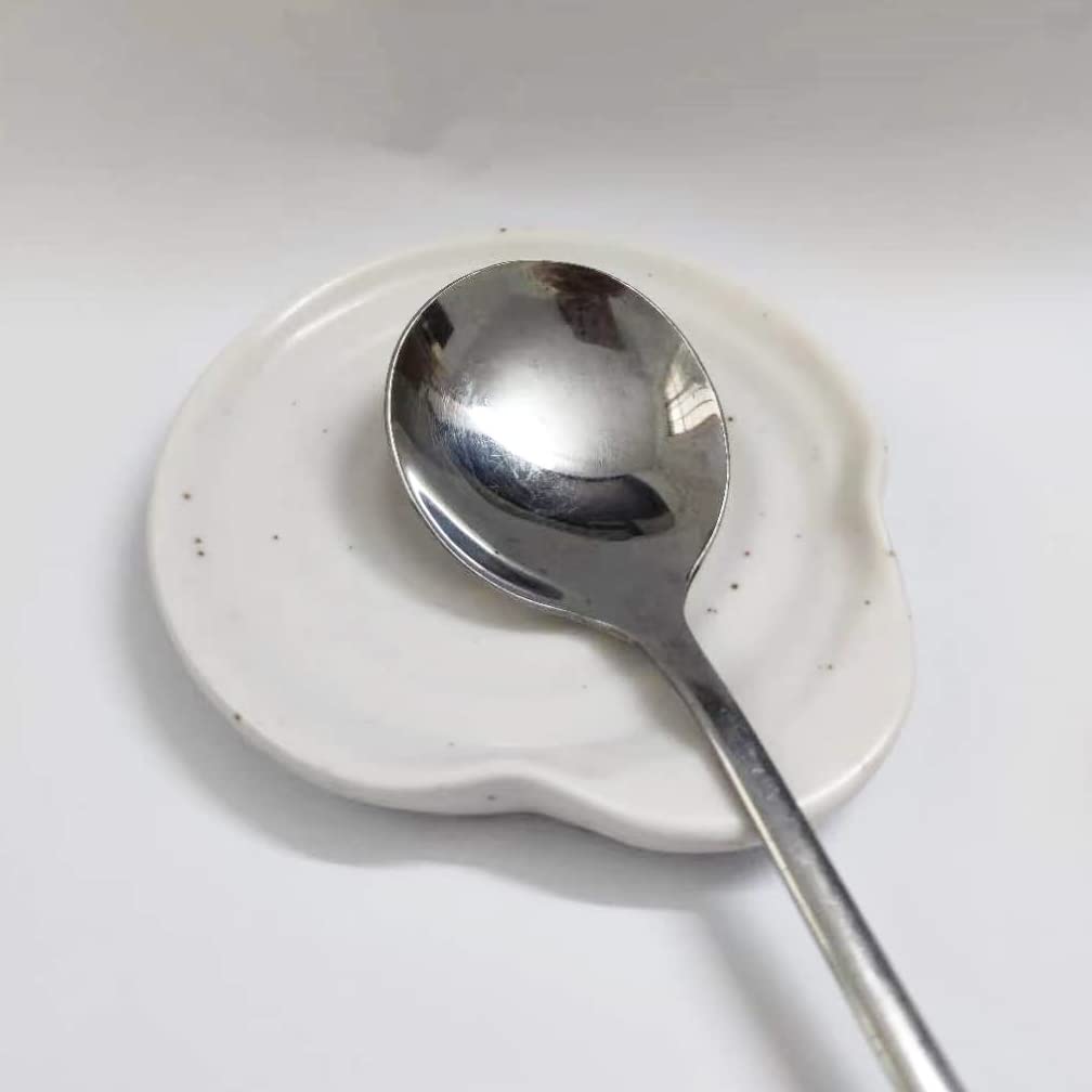 Keramische Lepelhouder Groen Bladvormig voor in de Keuken