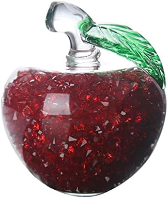 Cabilock Wine Decanter Stopper Bling Crystal GlassApple Bottle Sealing Plug Champagne Carafe Replacemen Cork Caps for Home Wedding Party