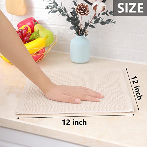Buy Homaxy 100 Cotton Waffle Weave Kitchen Dish Cloths, Ultra Soft Absorbent Quick Drying Dish