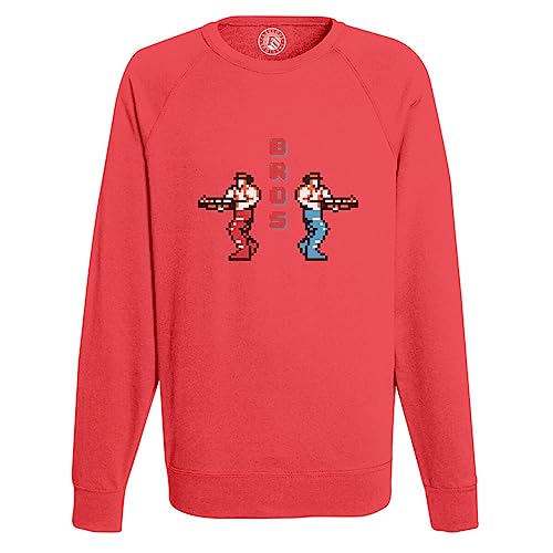 Sweat homme Bros pour en finir avec les vêtements ternes grâce au style retro gaming 1980