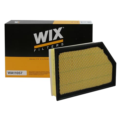 WIX WA11057 Engine Air Filter Compatible With 6.6L Chevy Silverado 2500HD (20-23), 3500HD (20-22), GMC Sierra 2500HD (20-23)