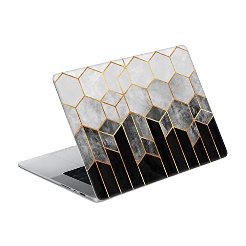 Autocollant MacBook Pro 14 A2442 Finition Paillettes Charbon Luxe