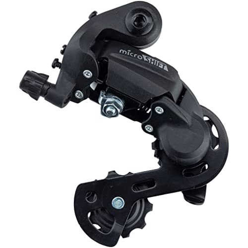 microSHIFT M21 Rear Derailleur 6/7-Speed Long Cage Direct Attach Compatible with Shimano