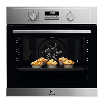 Electrolux EOF4P04X Forno Multifunzione SurroundCook pirolitico, 2960 W, Classe Energetica A+, Inox