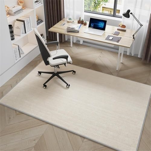 Chaise d'ordinateur optimisée avec grand coussin abricot de bureau