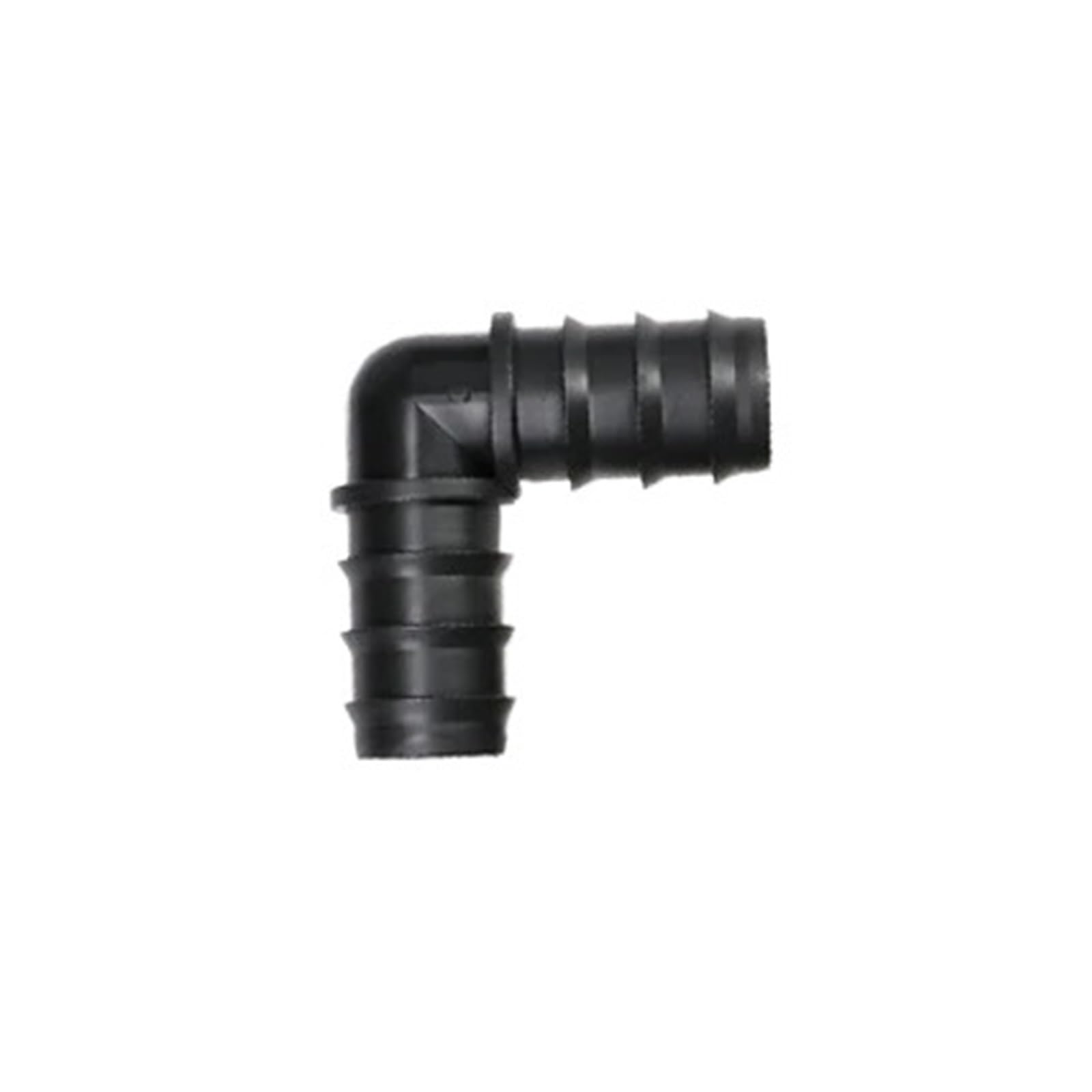 Revive Furniture 2~30PCS PE Tubo Barb Connettori Tee Gomito Riparazione End Plug Giardino Acqua di Irrigazione a goccia Connettore Giunti 16mm 20mm 25mm(Elbow,20MM_20 PIECES)