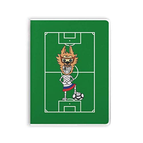 Journal intime foot pour enfant et ado avec couverture souple et design russe