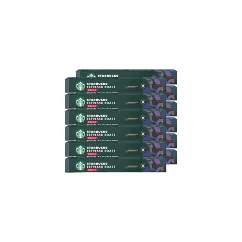 Starbucks By Nespresso Coffee Capsule DECAF Espresso Roast 10pcs lXvb\X^[obNX fJtF(10X12BOX) [sAi]