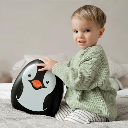 My Carry Potty - Travel Potty, Award-Winning Portable Toddler Toilet Seat for Kids to Take Everywhere (Penguin) - Image 4