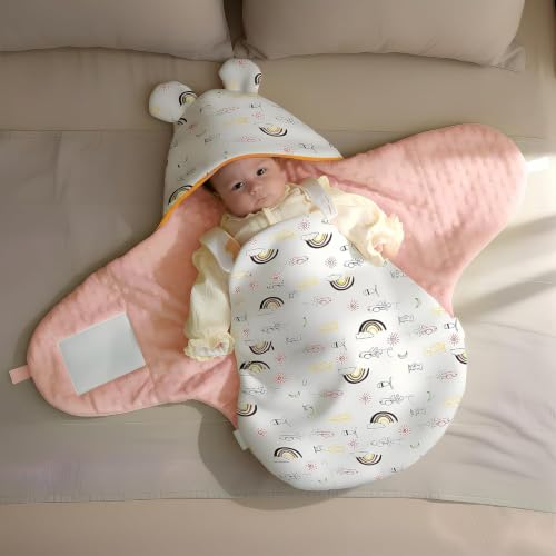 Image of StarAndDaisy Swaddle for New Born Baby, Baby Sleeping Bag, Swaddle Cloth Or Muslin Swaddle Wrap for New Born Baby 0-9 Months, (Boys & Girls)