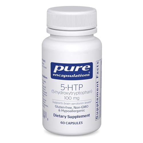 Pure Encapsulations 5-HTP 100 mg - Brain Health, Sleep Regulation & Appetite Support* -...
