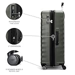 Travelpro Maxlite Air V2 Hardside Expandable Checked Luggage, 8 Spinner Wheels, Lightweight Hard Shell Suitcase, TSA lock, Slate Green, Checked Large 28-Inch - Image 4