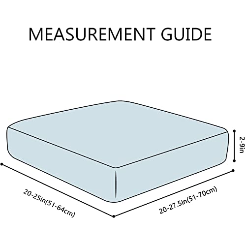 Hyha Waterproof Couch Cushion Covers, Replacement Chair/Sofa Cushion Covers, Stretch Sofa Seat Soft Flexibility Couch Covers For Pets With Elastic Bottom (Small, Navy) #TOP5