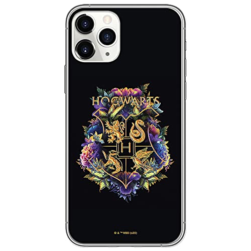 ERT GROUP Cover originale e ufficiale con licenza Harry Potter per iPhone 11, cover in plastica TPU silicone per proteggere da urti e graffi, multicolore
