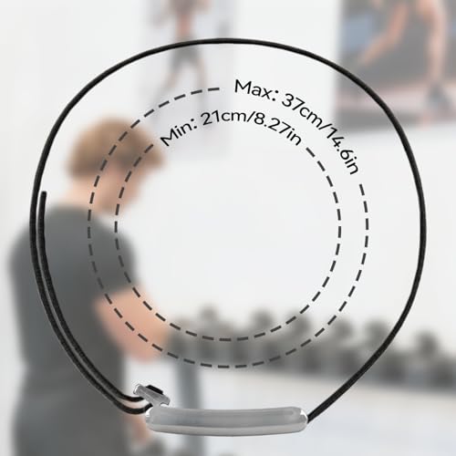 VANEST Arm Bicep Band Compatible with Whoop 5.0 One+Peak Fitness Life Tracker, Waterproof, Health and Fitness Wearable Heart Rate Monitor Accessories with Metal U Shape (Not for Gen 4) (Black) by VANEST - Image 5