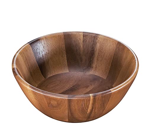 Zassenhaus - Ensaladera y frutero de madera de acacia de 25 x 9 cm de diámetro,...