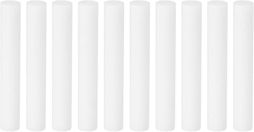 PATIKIL Varillas de filtro de algodón humidificador, 10 piezas de repuesto de mechas de filtro para mini humidificadores USB, difusor portátil (2.76