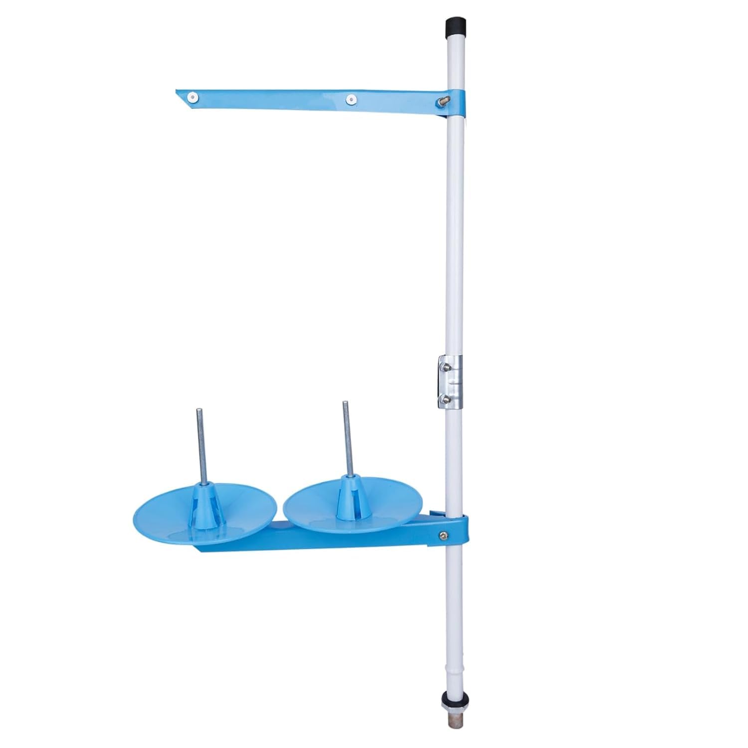 Sewing Machine Thread Stand 2 Spool Thread Stand Pipe Thru top for Industrial Sewing Machines | Dual Spool Holder for Tailoring, Embroidery & Stitching Machines-image-21