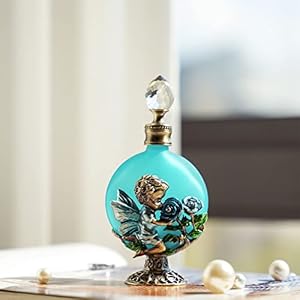 YU FENG Vintage Engel Parfümzerstäuber Blau 30ml